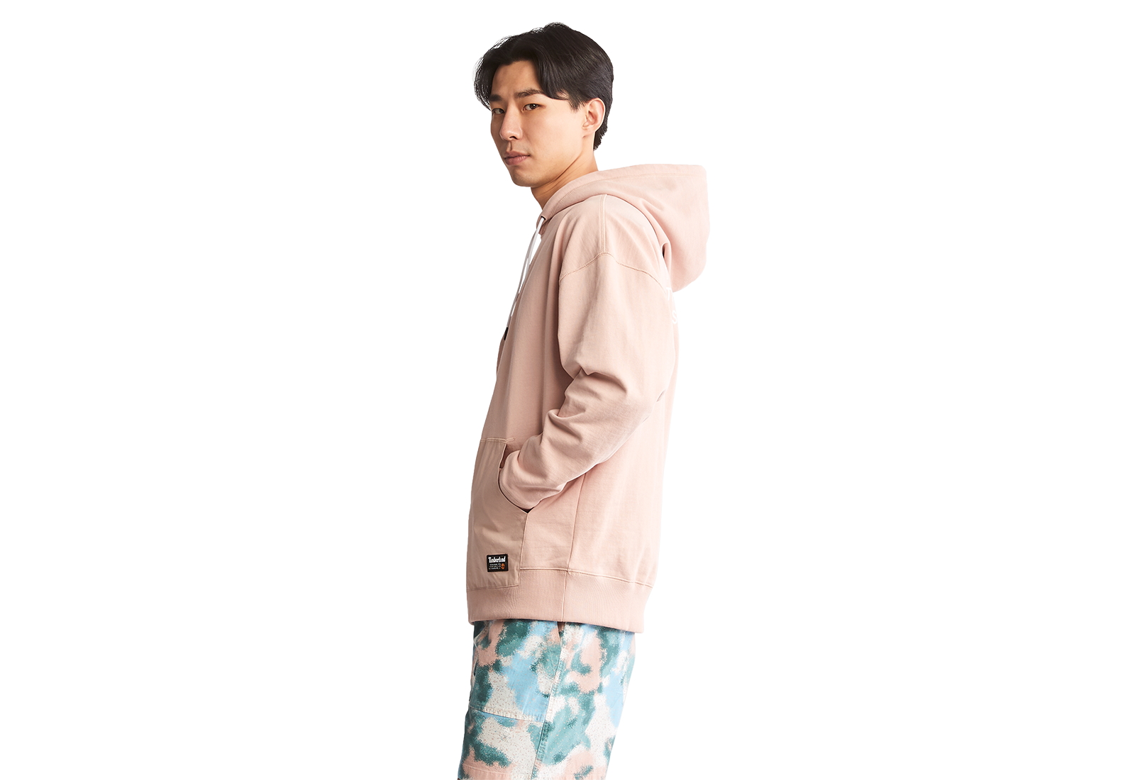 Timberland Ruházat Pu Mixed Media Hoodie