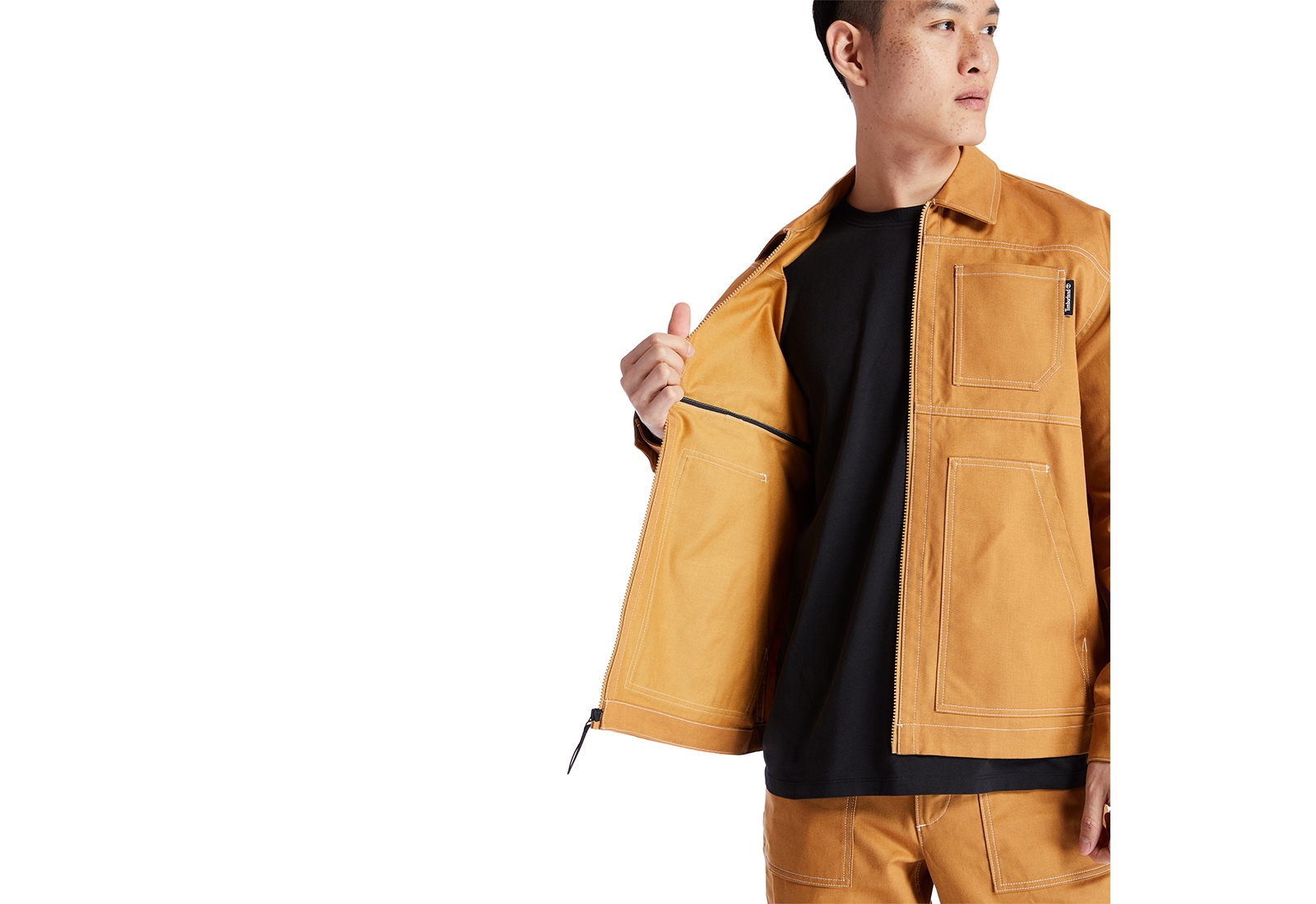 Timberland Ruházat Ww Jacket Wheat Boot