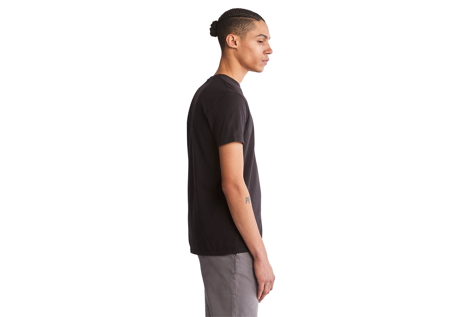 Timberland Ruházat 3xPack Basic Jersey Crew Tee Fekete Fehér Szürke