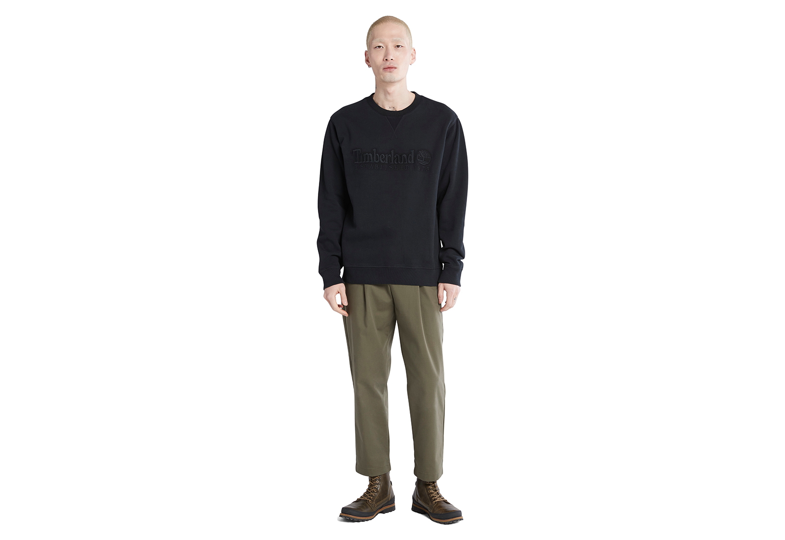 Timberland Ruházat Est 1973 Crew Sweatshirt