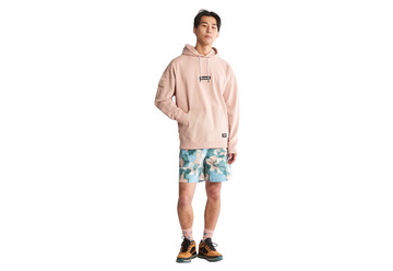 Timberland Ruházat Pu Mixed Media Hoodie
