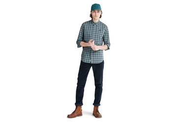 Timberland Ruházat Ls Poplin Check Shirt