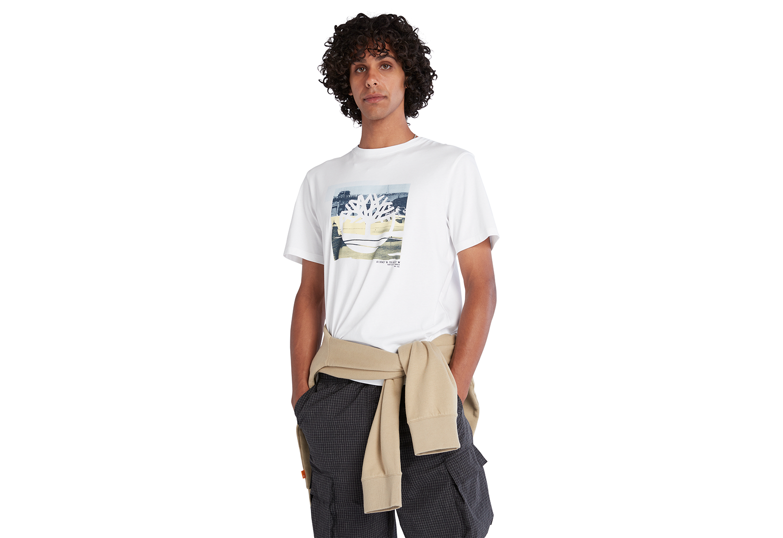 Timberland Ruházat Ss Coast Graphic Tee