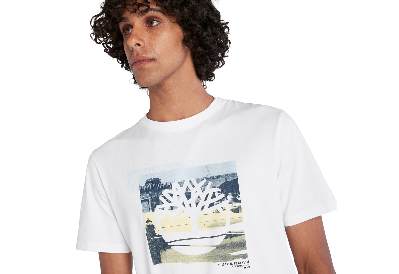 Timberland Ruházat Ss Coast Graphic Tee