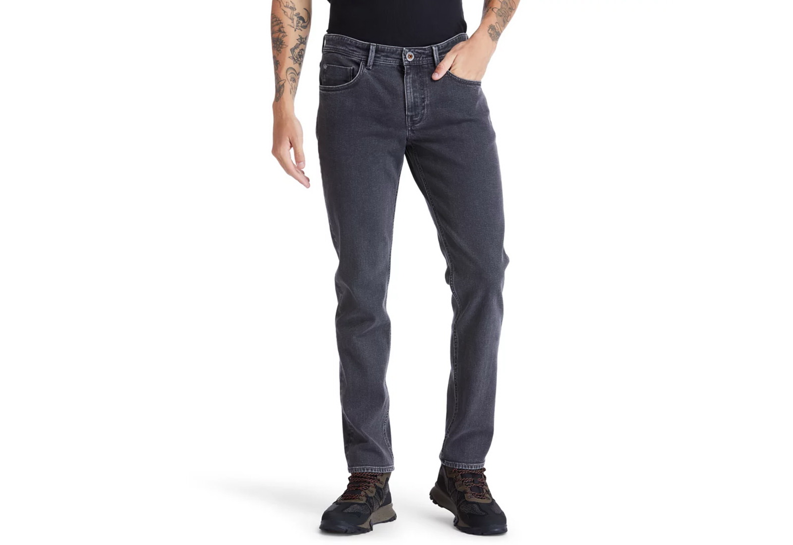 Timberland Ruházat Str Black Indigo Denim