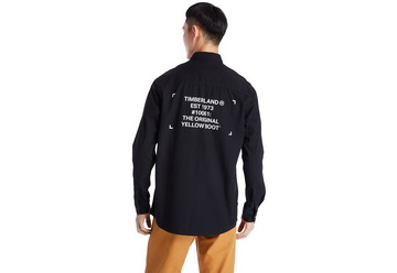 Timberland Ruházat Ww Overshirt Black