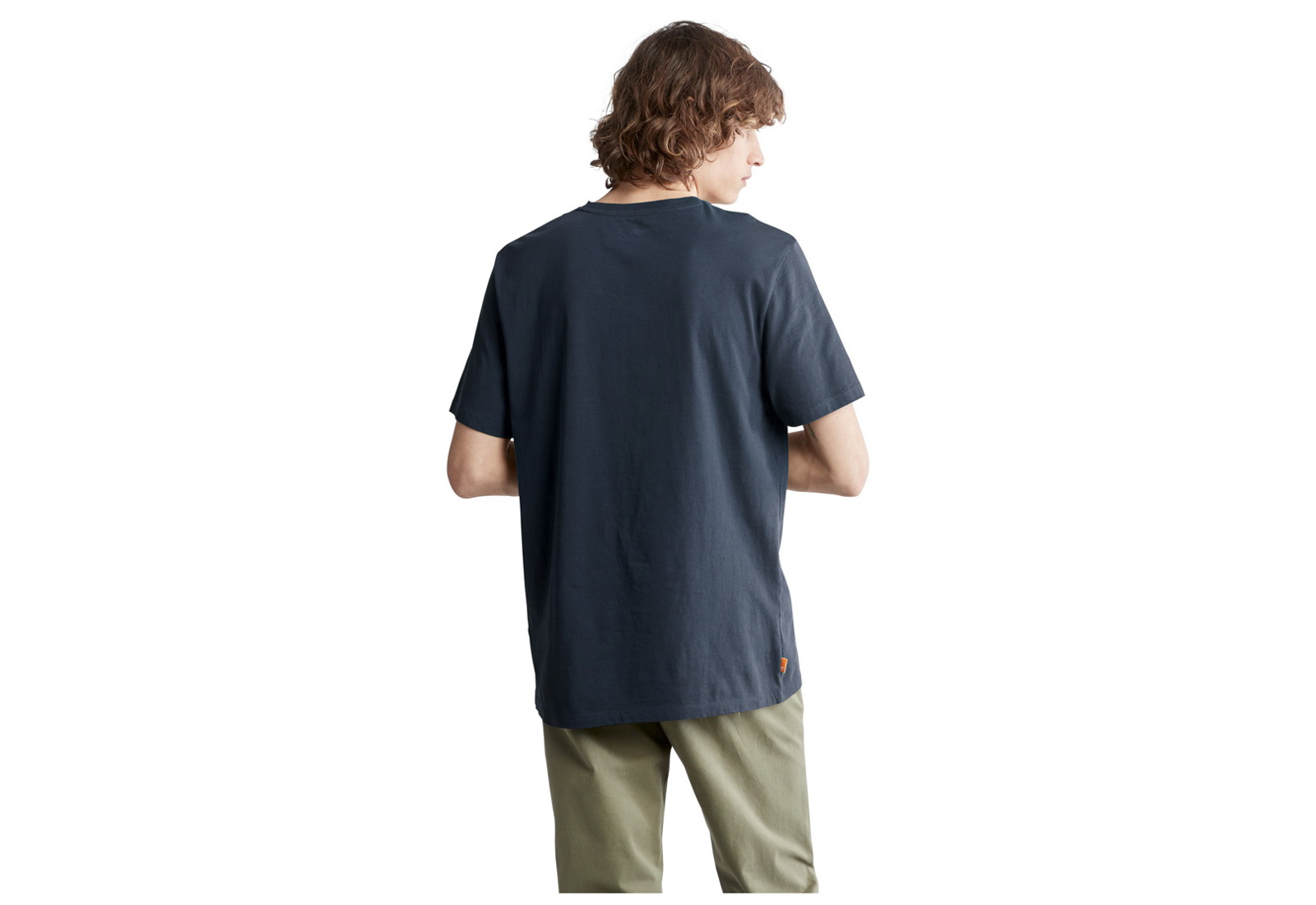 Timberland Ruházat Ss Lin Logo Camo Tee